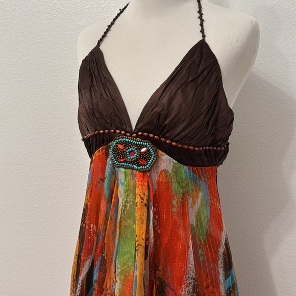 Ultra colorful unique bebe dress - Picture 2 of 2